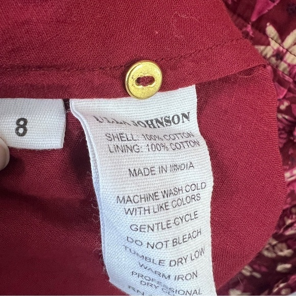 Tuckernuck Red and Pink Floral Mini Dress - Picture 9 of 11